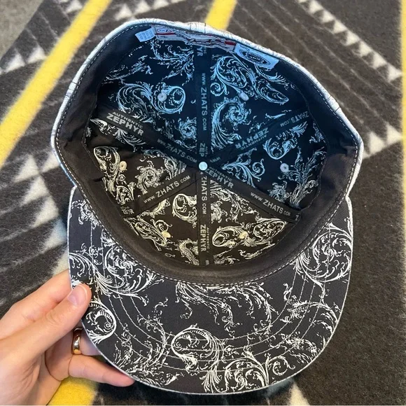 Zephyr 32/5 Chopped San Jose sharks hat size 7 1/2 - Picture 7 of 16
